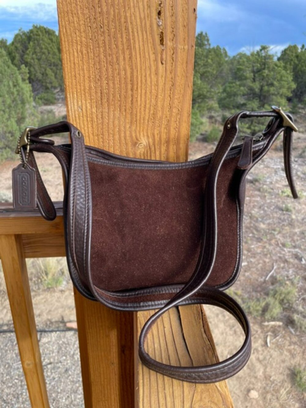 Vintage Coach Berkeley Zip- Coach 9011 Mahogany